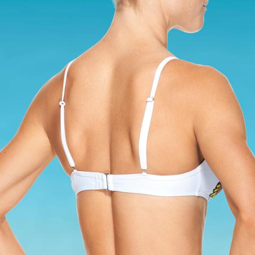 View large product image 2 of 2. Zanzibar Scrunch Bikini Top