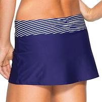 View large product image 3 of 3. Gardenia Grove Shirred Band Swim Skirt