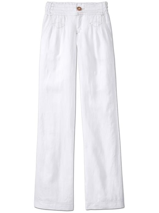 View large product image 1 of 2. Lagoon Linen Pant 2