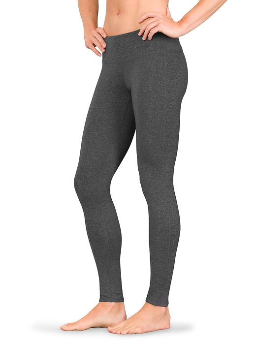 Athleta Chaturanga Tights Black Heather