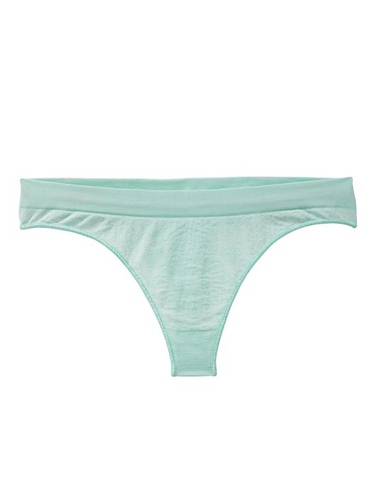 View large product image 1 of 1. Free To Breathe Seamless Thong