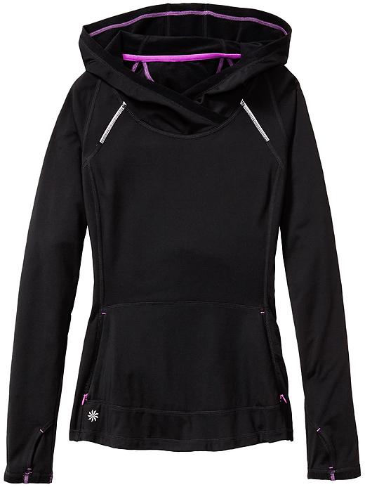 View large product image 1 of 1. Plushtec Wrap Front Hoodie