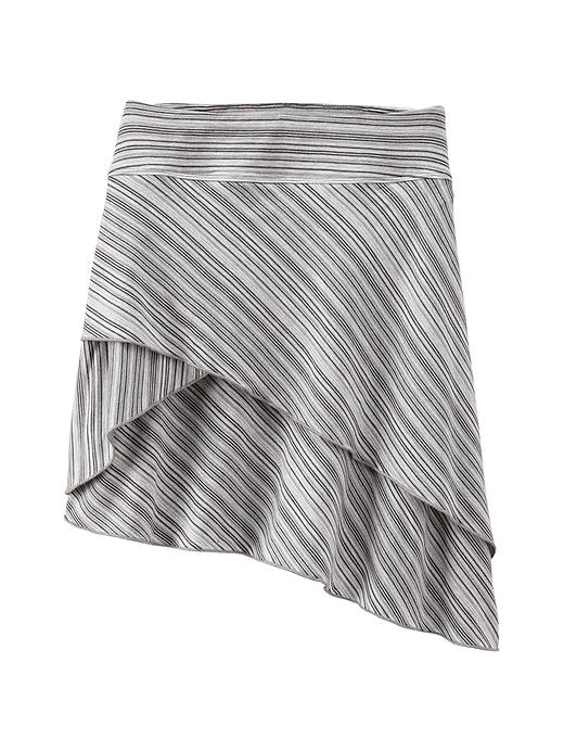 View large product image 1 of 1. Skim Shadow Stripe Skirt