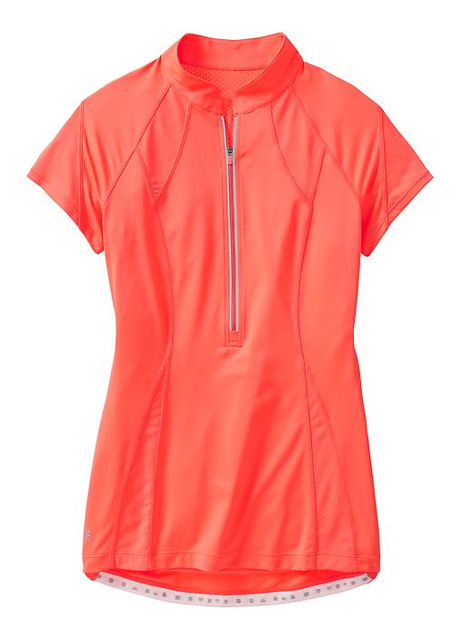 View large product image 1 of 2. Athleta Cycling Jersey