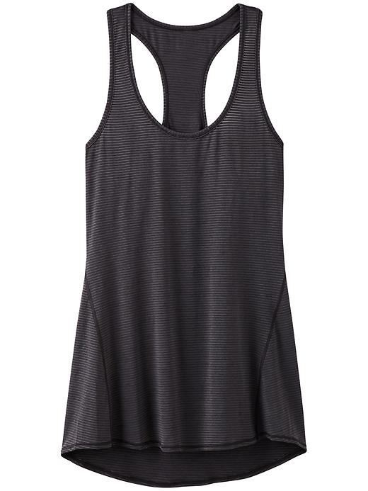 View large product image 1 of 1. Striped Chi Tank Extra Long