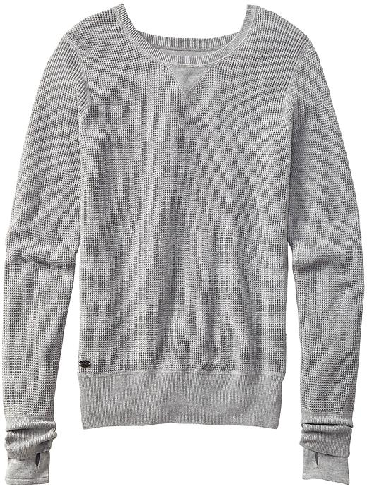 Athleta Olympus Sweater - Grey heather