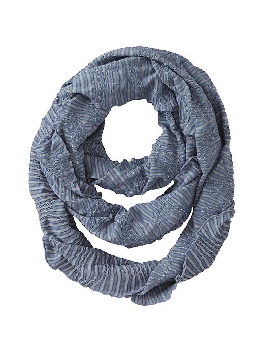 View large product image 1 of 1. Textured Infinity Scarf