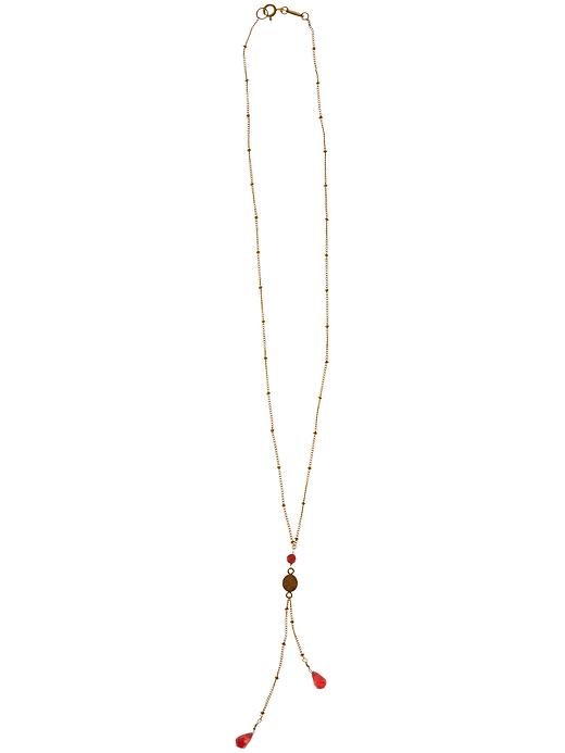 View large product image 1 of 1. Tree Lariat Necklace by Satya