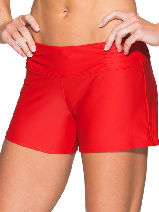 View large product image 1 of 2. Shirred Band Short
