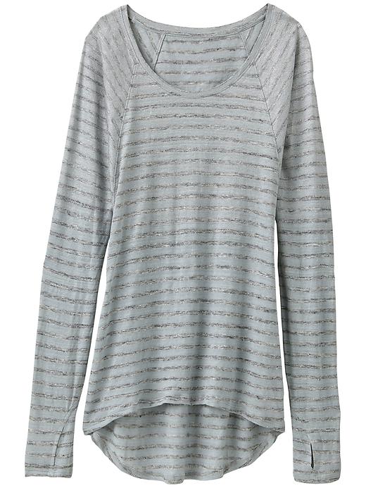 View large product image 1 of 1. Shiva Shimmer Stripe Top 3