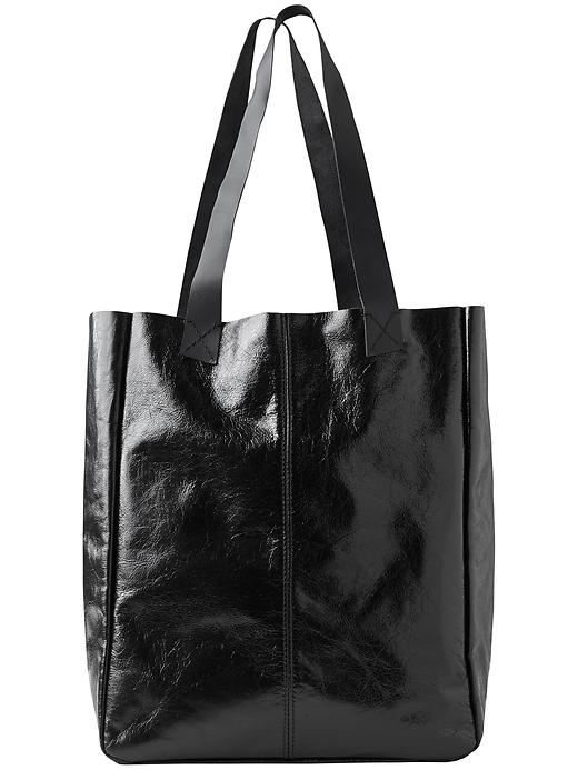 Image number 1 showing, Leather Tote