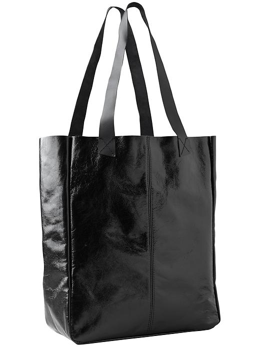 Image number 3 showing, Leather Tote