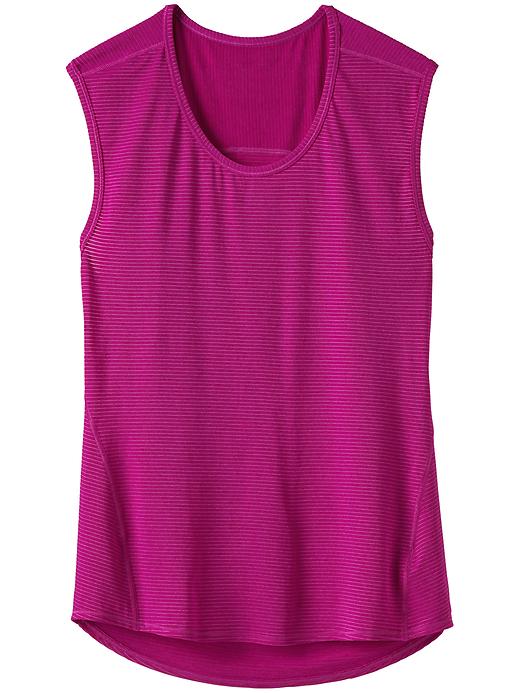 View large product image 1 of 1. Chi Striped Muscle Tank