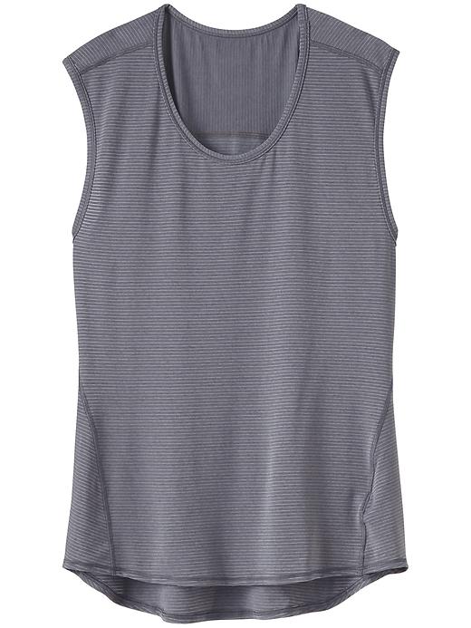 View large product image 1 of 1. Chi Striped Muscle Tank