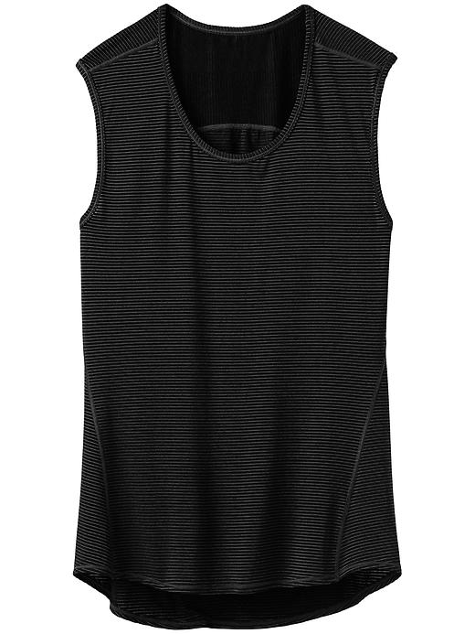 View large product image 1 of 2. Chi Striped Muscle Tank