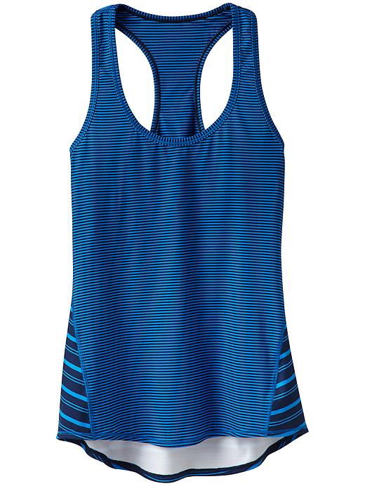 View large product image 1 of 2. Mixed Stripe Chi Tank
