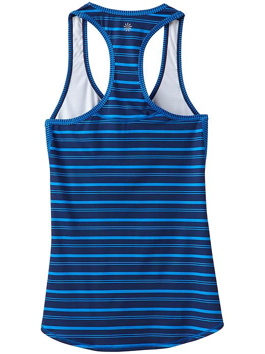 View large product image 2 of 2. Mixed Stripe Chi Tank