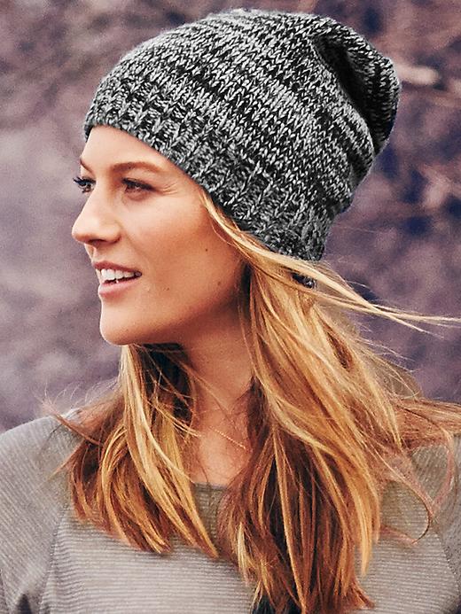 View large product image 2 of 3. Marled Slouch Beanie