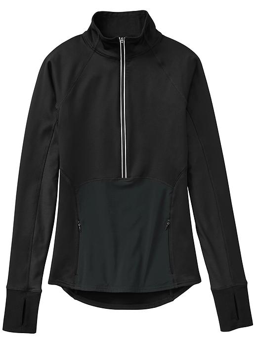 View large product image 1 of 1. Plush Tech Half Zip