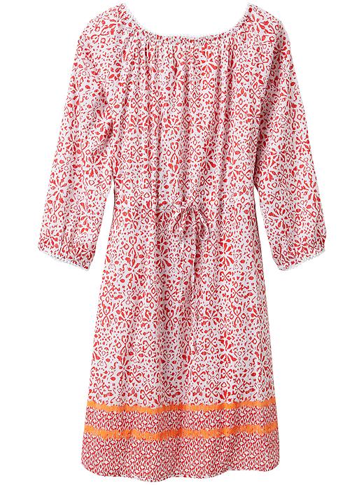 View large product image 2 of 2. Printed Calico Tunic