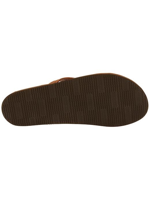 Image number 6 showing, Classic Leather Flip Flops by Rainbow Sandals Inc
