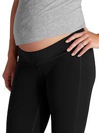 View large product image 3 of 3. Maternity Low Belly Chaturanga&#153 Tight