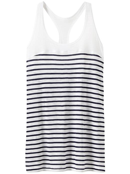 View large product image 1 of 2. Stripe Meander Tank