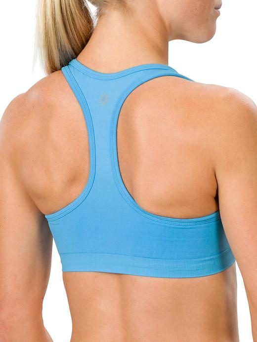 View large product image 2 of 2. Neon Pop Seamless Racer Bra