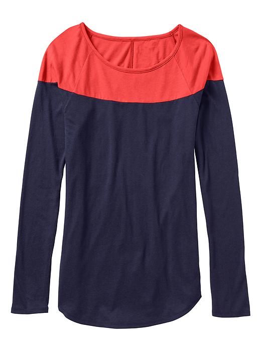 View large product image 1 of 3. Shanti Colorblock Top