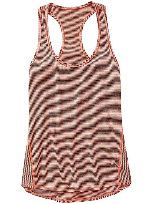 View large product image 1 of 1. Heather Stripe Chi Tank