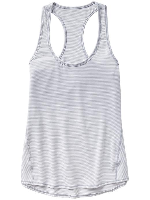 View large product image 1 of 2. Heather Stripe Chi Tank