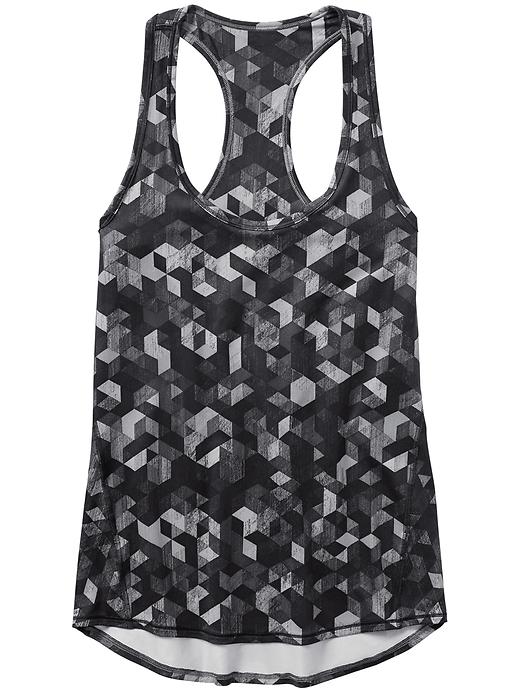 View large product image 1 of 1. Triangular Print Chi Tank