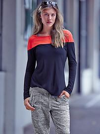 View large product image 3 of 3. Shanti Colorblock Top