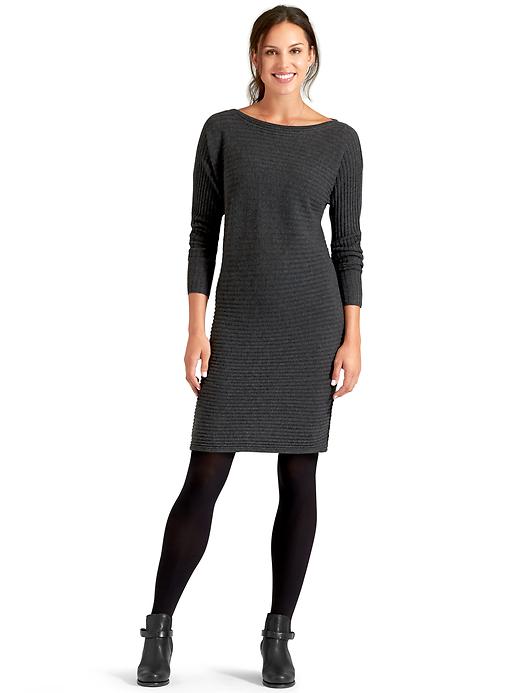 View large product image 1 of 3. Rib Sweater Dress