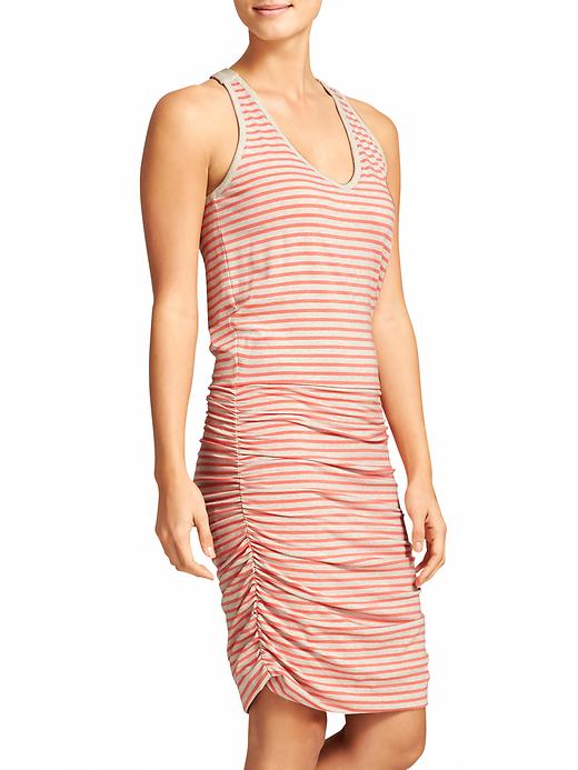 View large product image 1 of 2. Stripe Tee Racerback Dress