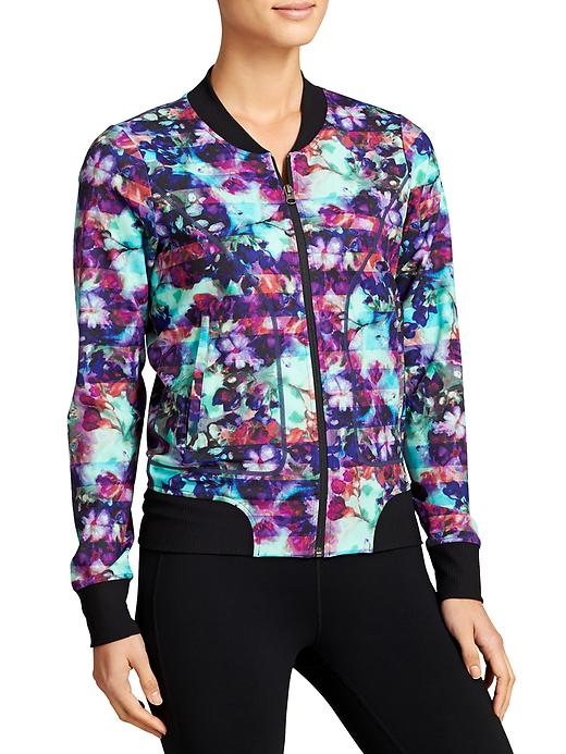 View large product image 1 of 3. Floral Fade Bombtastic Jacket