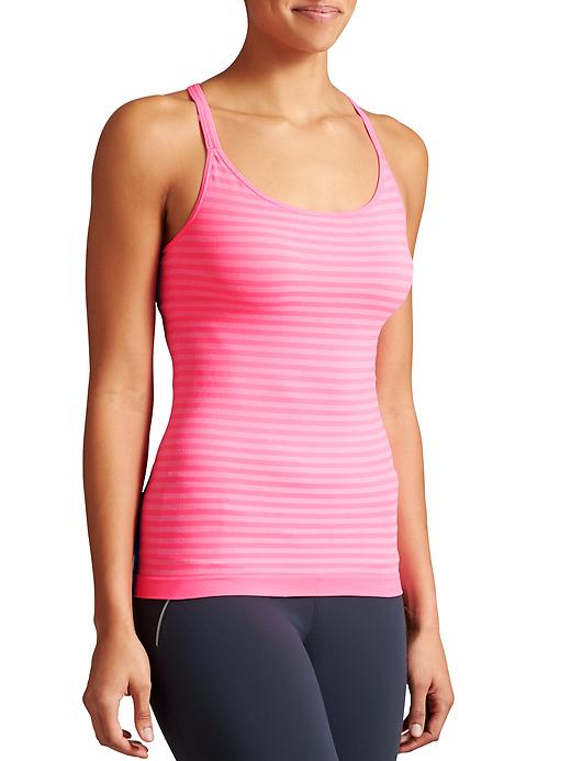 View large product image 1 of 1. Up-Tempo Stripe Tank