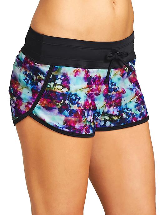 View large product image 1 of 3. Floral Fade Kata Swim Short