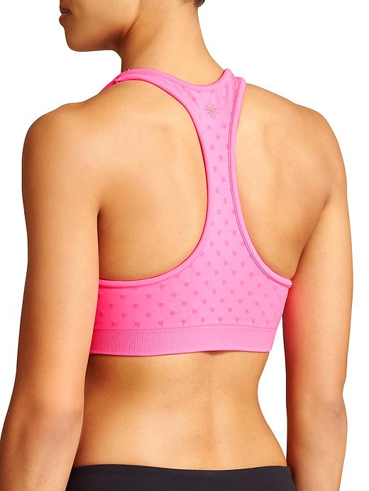 View large product image 2 of 3. Sprint Reversible Polka Dot Bra