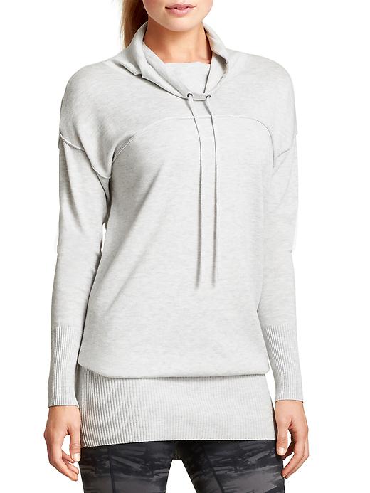 Athleta Acacia Sweater - Light grey heather