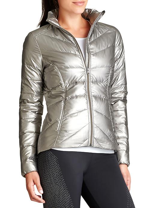 Metallic Down Jacket Athleta