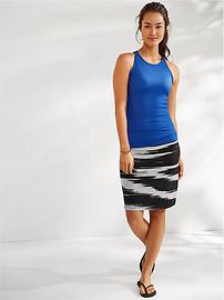 View large product image 3 of 3. Printed Midi Skirt