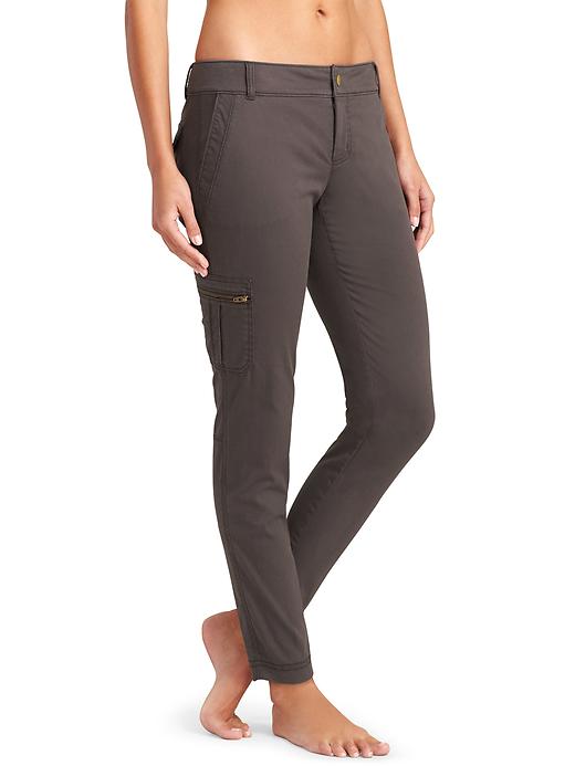 View large product image 1 of 2. Skinny Cargo Ankle Pant