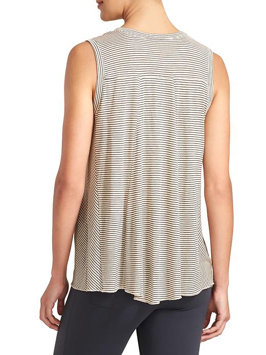 View large product image 2 of 2. Striped Trapeze Tank