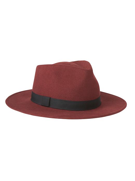 View large product image 1 of 1. Flat Crown Fedora
