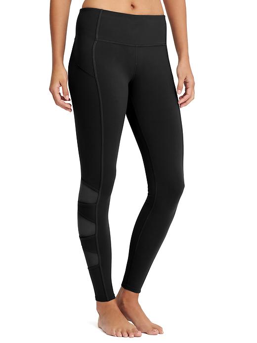 View large product image 1 of 1. High Rise Mesh Tight