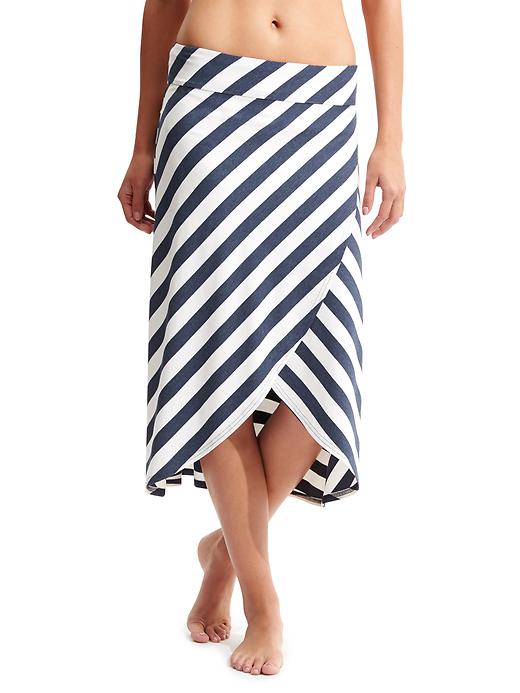 View large product image 1 of 2. Ribbon Stripes Skirt
