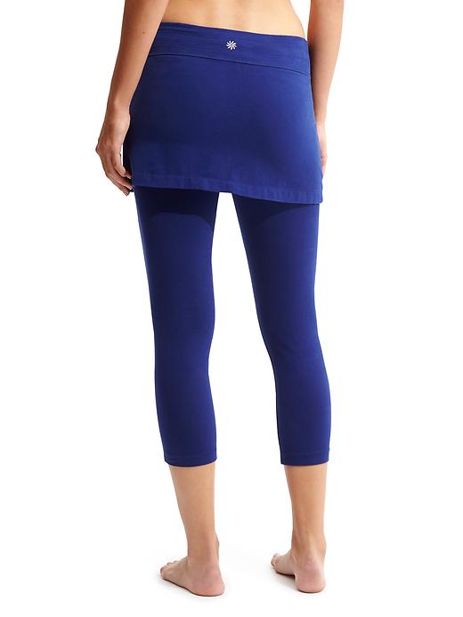 View large product image 2 of 2. Cotton Exhale 2 in 1 Capri