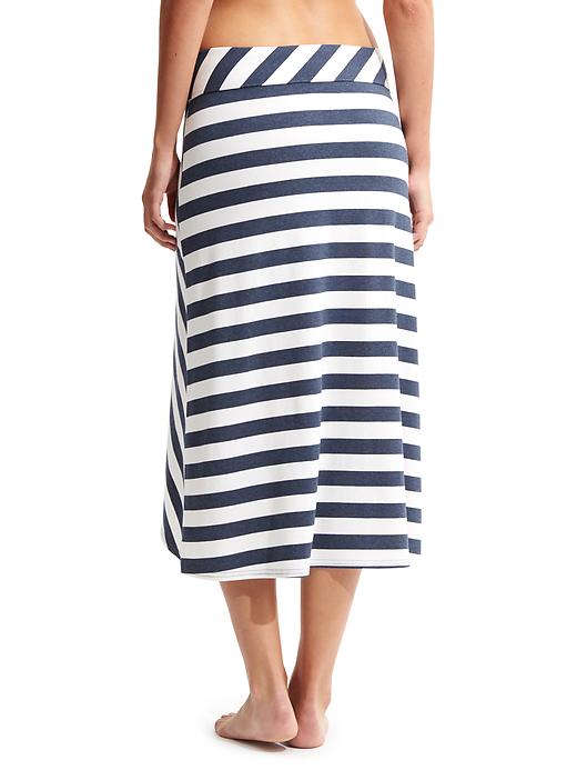 View large product image 2 of 2. Ribbon Stripes Skirt