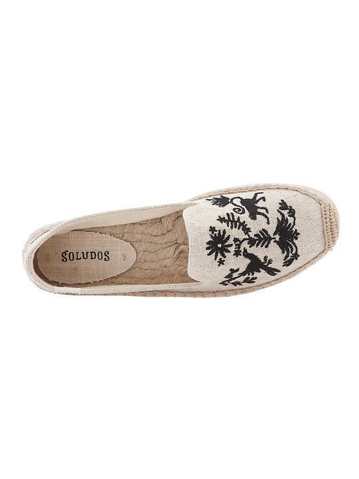 Image number 3 showing, Embroidered Platform Smoking Slipper by Soludos